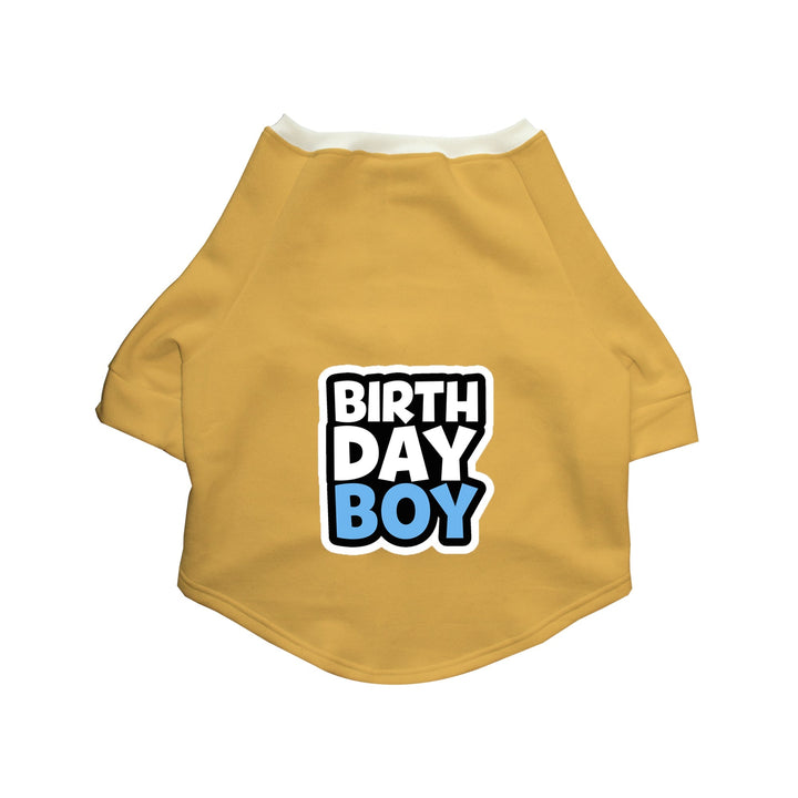 "Birthday Boy Too" Printed Cat Technical Jacket