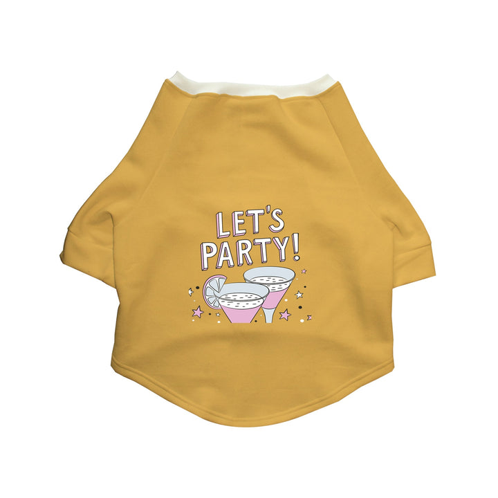 "Let's Party" Printed Cat Technical Jacket