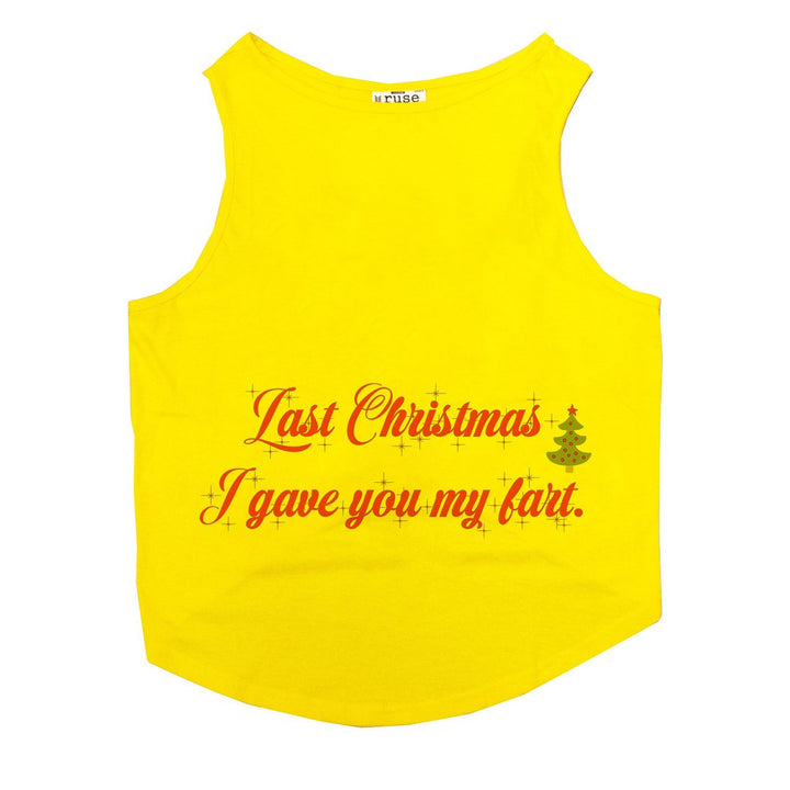 Ruse / Christmas Yellow / last-christmas-technical-dog-tee