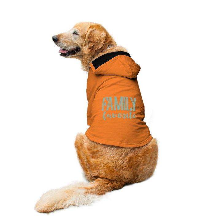 "Family Favourite" Printed Dog Hoodie Jacket