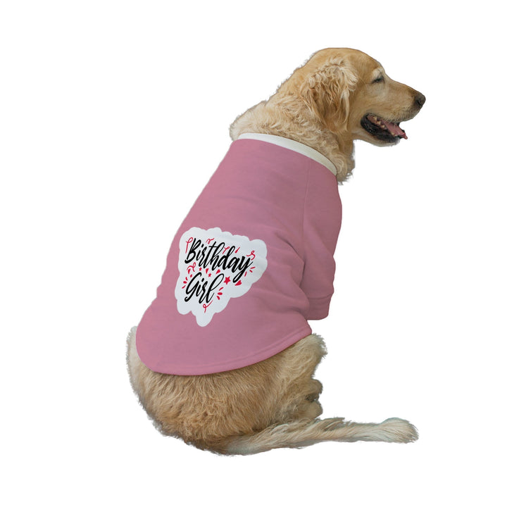 "Birthday Girl" Printed Dog Technical Jacket