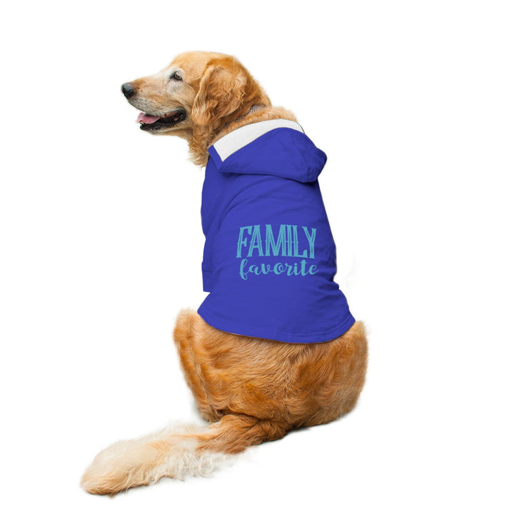"Family Favourite" Printed Dog Hoodie Jacket