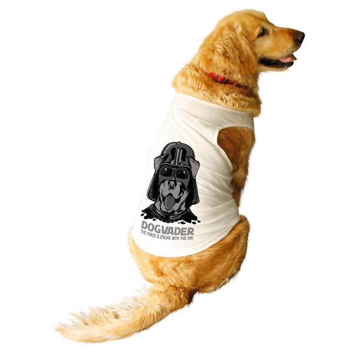 Ruse "Dog Vader" Printed Tank Dog Tee