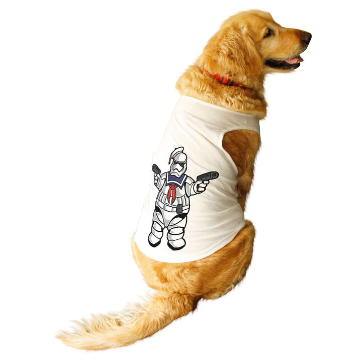 Ruse "Marshmallow Trooper" Printed Tank Dog Tee